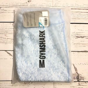 Gymshark Fleur Leggings Sz Medium Blue Marl New